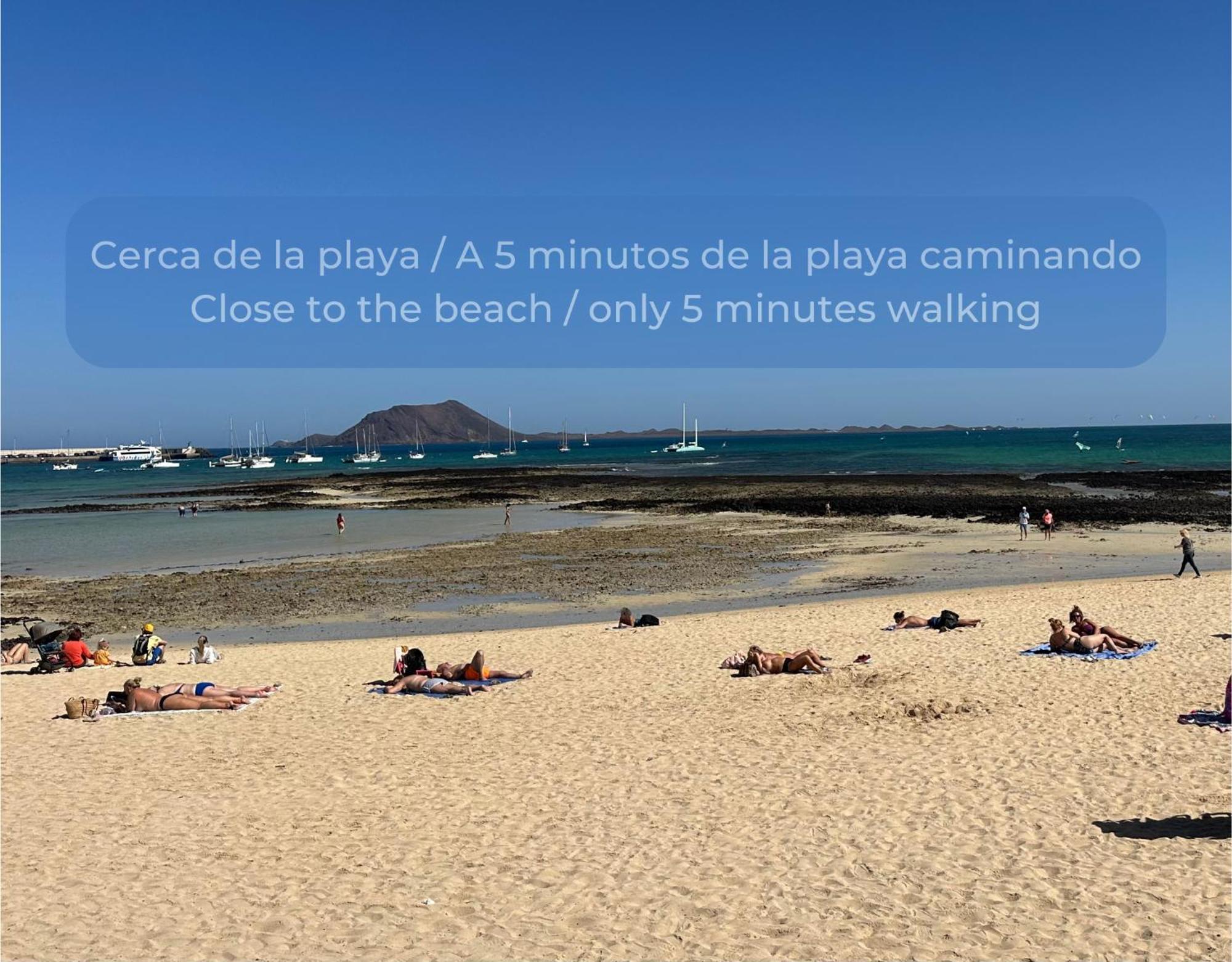 Mango Sorbet Super Central, 3 Desks, High Speed Internet, 3 Bedrooms And 2 Bathrooms Corralejo Exterior foto